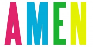 Create meme: amen, logo, mn