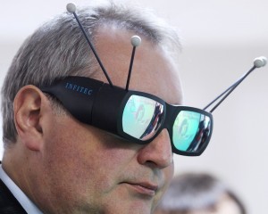 Create meme: glasses, Dmitry Rogozin