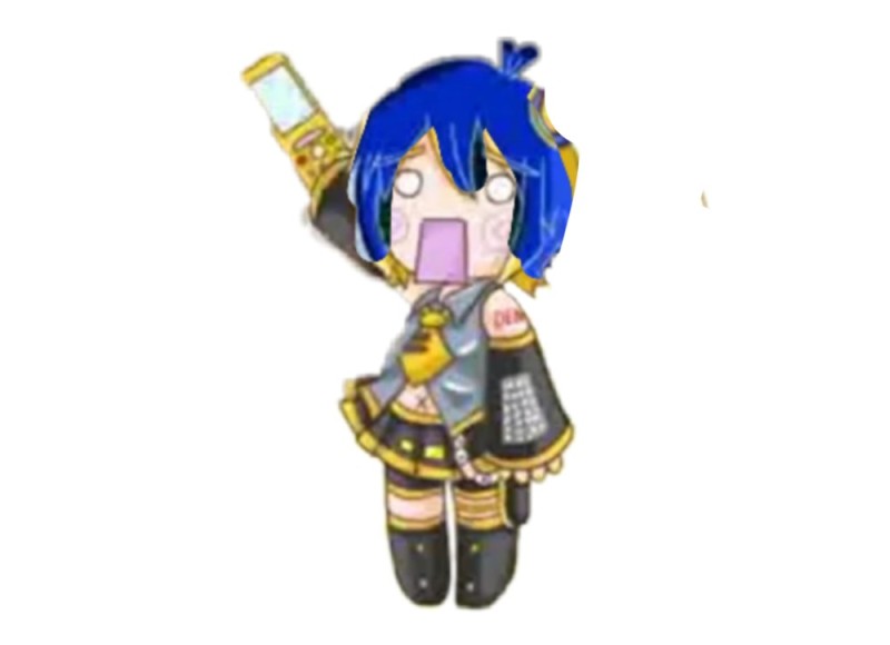 Create meme: kirby magolor, Mikazuki Munechika Chibi, Mikazuki Munechika Nendoroid