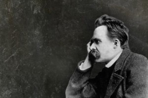 Создать мем: ницше цитаты картинки, nietzsche, ницше душевнобольной