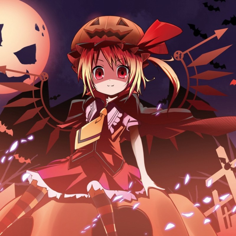 Create meme: anime , touhou project, touhou flandre