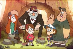 Create meme: game gravity, gravity falls, gravity falls anime style