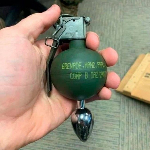 Create meme: hand grenades, grenade training, grenade