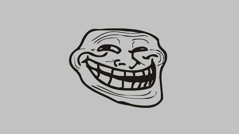 Create meme: Troll , Troll face , the smiling troll