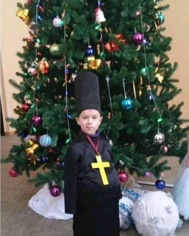 Детский костюм священника