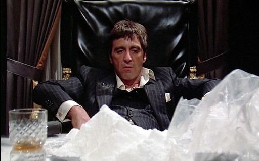 Create meme: scarface meme, Scarface cocaine, Scarface 1983