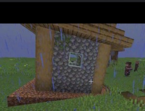 Create meme: minecraft forge in the village, minecraft texture pack, minecraft