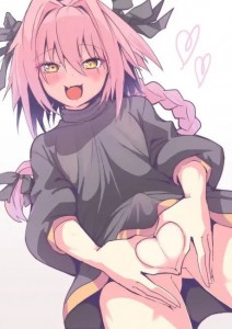 Create meme: Astolfo neko