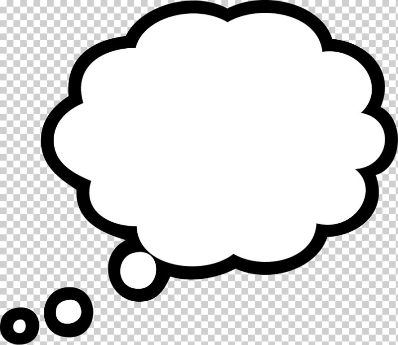 Create meme: thoughts cloud, a cloud of thoughts, a cloud with text