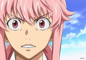 Create meme: gasai yuno, young gasai, lacus clyne