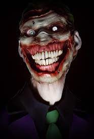 Create meme: darkness, scary smile, the face of the Joker