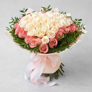 Create meme: a bouquet of roses, pink roses, bouquets of white roses