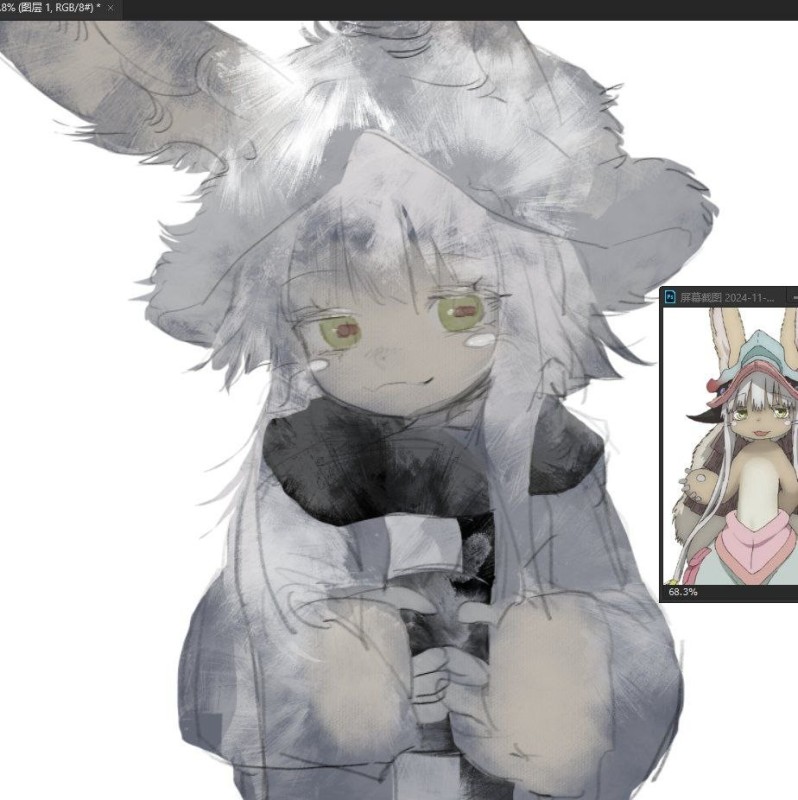 Create meme: nanachi, nanachi, abyss nanachi