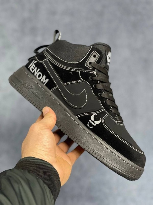 Создать мем: nike air force 1, air force 1 black, обувь