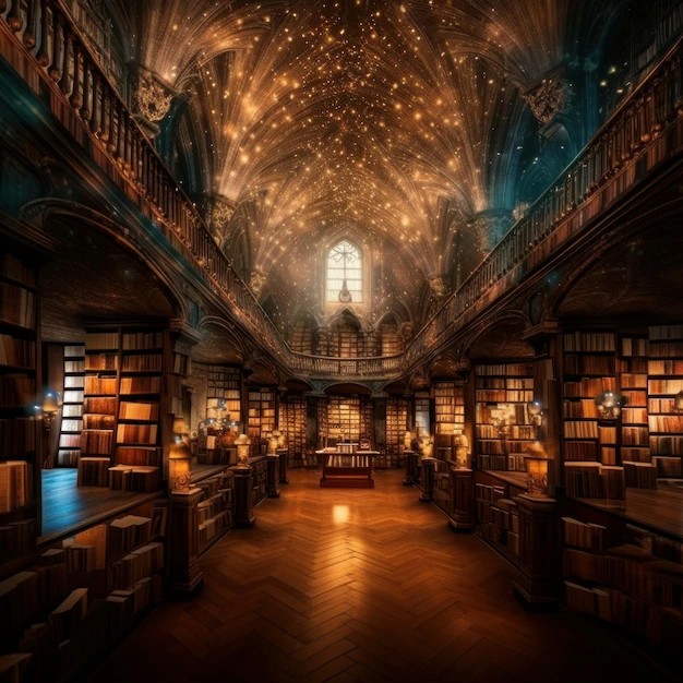 Create meme: beautiful libraries of the world, the magic library, the most beautiful libraries