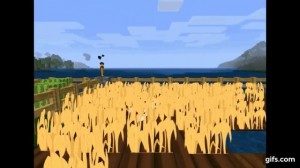 Create meme: background minecraft wheat, photo basi from minecraft
