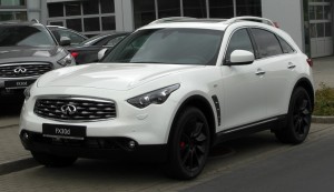 Создать мем: Infiniti QX70, инфинити qx70 белый, инфинити fx белый