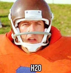 Create meme: football helmet, the waterboy 1998, The water carrier movie