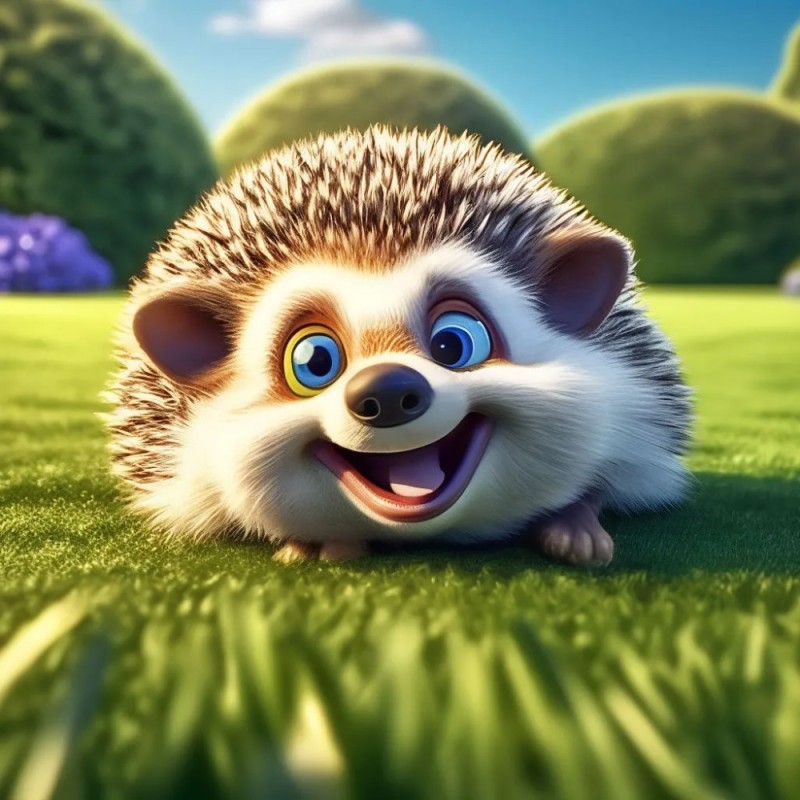 Create meme: happy hedgehog, hedgehogs, funny hedgehog