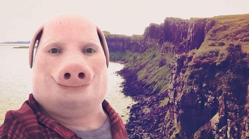 Create meme: john pork, pig man, George Pork