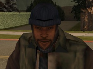 Create meme: homeless SAMP meme, tramp from GTA San Andreas, bum GTA SAMP