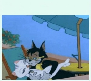 Create meme: Tom and Jerry cat, Tom and Jerry