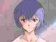 Create meme: anime, Rei evangelion