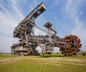 Create meme: bucket wheel excavator bagger 288