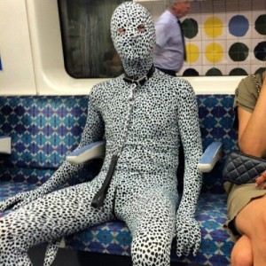 Create meme: leopard costume funny, strange clothes photo, leopard leggings photos