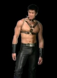 Create meme: gachimuchi, van darkholme, hachimaki darkholm, van darkholm