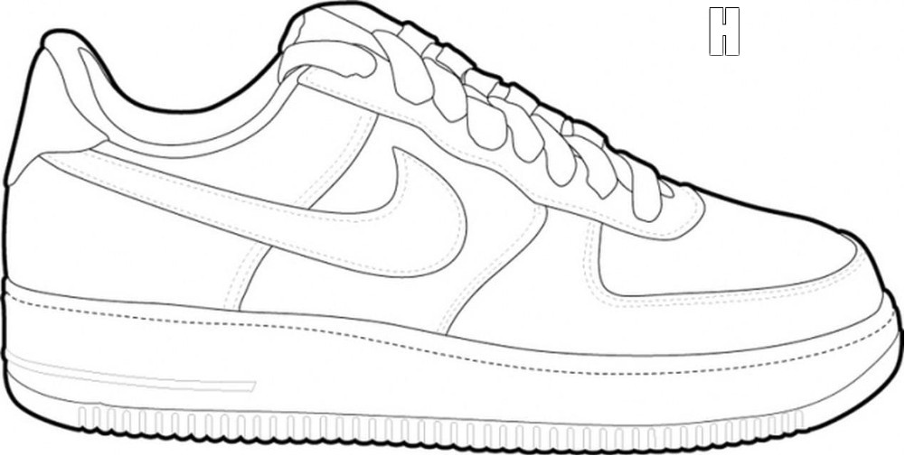 Coloring air hot sale force 1