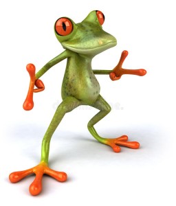 Create meme: cartoon frog, frog, frogs