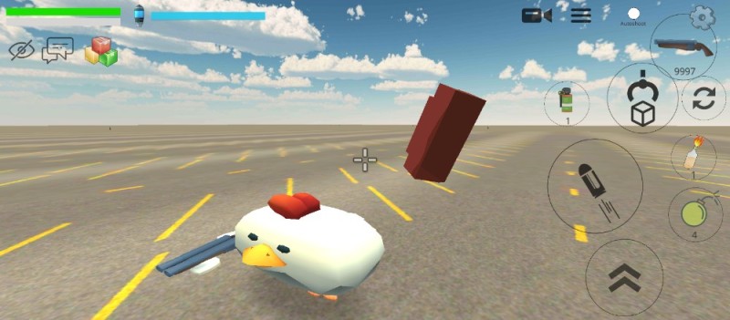 Create meme: chicken gun, chicken gun 2, The game chicken gun