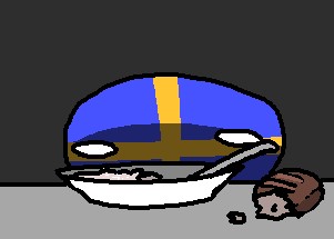 Create meme: countryballs sweden, The Swedish Countryball Empire, countryballs, Finland