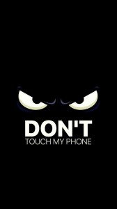Create meme: Wallpaper don't touch my phone with a cat, don't touch my phone Wallpaper black for iPhone, don't touch my phone Wallpaper for iPhone