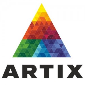 Create meme: Logo, spectrum prism logo, company artix
