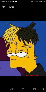 Depressão tentando atingir um moleque com foto do Bart triste ouvindo  XXXTentacion: ada - iFunny Brazil