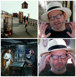 Create meme: von Trier, Lars von Trier photo with camera, the idiots Lars von Trier photos