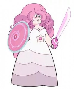 Create meme: rosé, crystal gems, Steven quartz universe