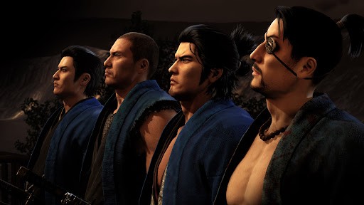 Create meme: yakuza ishin, yakuza, yakuza kenzan