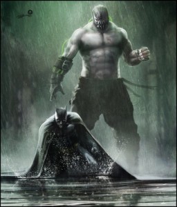 Create meme: Bane, batman bane, art batman