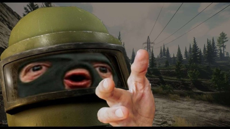 Create meme: escape from tarkov meme, altyn eft helmet, escape from tarkov