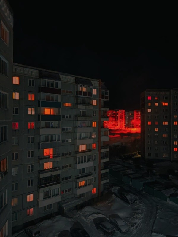 Create meme: aesthetics roof of a five-storey building at night russia, darkness, the aesthetics are gloomy