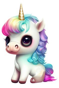 Create meme: A beautiful unicorn, one unicorn's, cute pictures of unicorns