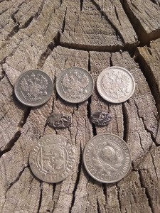 Create meme: copper coins, silver coins, coin