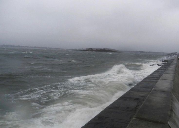 Create meme: nature , storm, sea 