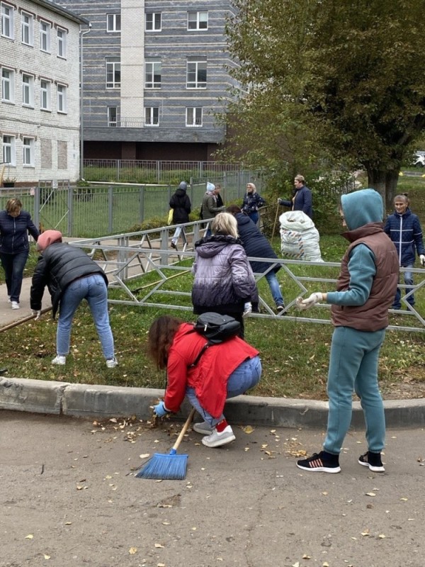 Create meme: Saturday , citywide subbotnik, clean-up day at school