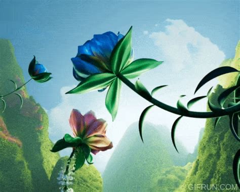 Create meme: flower painting, hand-drawn flowers, blue flowers painting