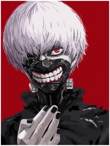 Create meme: Tokyo ghoul anime, the Kaneko