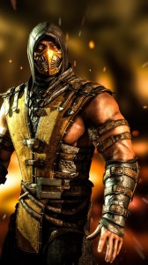 Создать мем: скорпион мк, mortal kombat, mortal kombat x